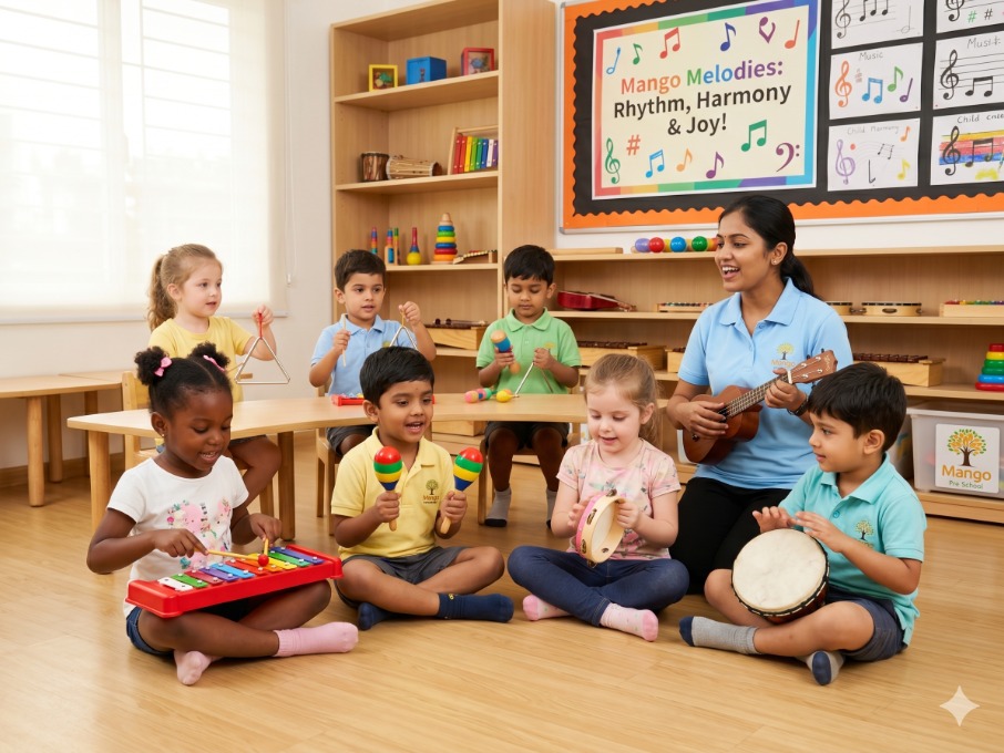 Music Class - MANGO International Preschool